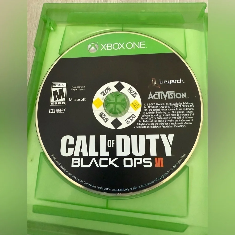 Call Of Duty Black Ops Microsoft Xbox One Game Disc Only